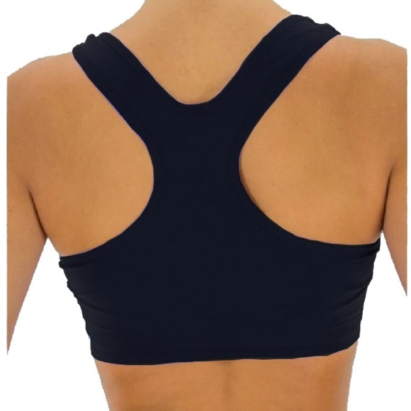 🧘Seamless Low-Impact Sports Bra. Black - Picture 4 of 4